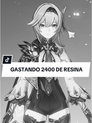 A post by @haruu_vt on TikTok caption: 2400 de resina en Genshin Impact #GenshinImpact #genshin #haruvt #hoyocreators 