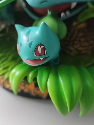 A post by @colecionatoy on TikTok caption: Bulba Diorama | Egg Studio #colecionatoy #pokemon #anime 