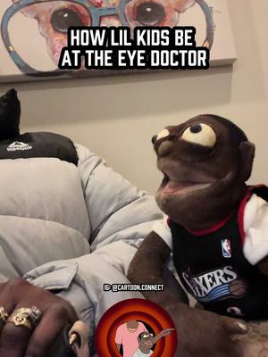 A post by @dukieduketwo on TikTok caption: Granny & Duke go to the eye doctor 😭😂 #howlilkidsbe #lilkidsbelike #grannyandduke 