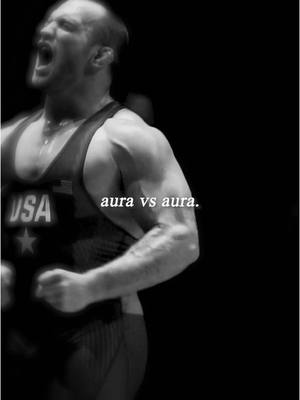 A post by @unitedworldwrestling on TikTok caption: When aura meets aura 🥶 #wrestling #combatsport #fighting #wrestlers #wrestlerslife #aura 