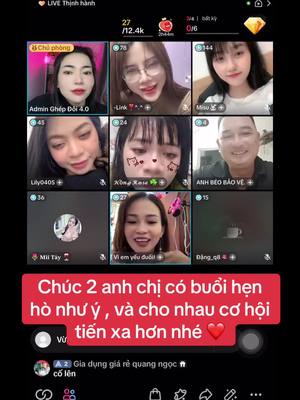 A post by @ghepdoi4.0 on TikTok caption: Chúc mừng ac nhé👫🎉@Admin Ghép Đôi 4.0 @MC GHÉP ĐÔI 4.0 