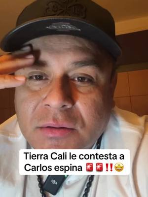 A post by @ajcedits_ on TikTok caption: Tierra Cali le contesta a Carlos espina 🚨🚨 #ultimahora #humbertoplancarte #fypシ #carloseduardoespina 