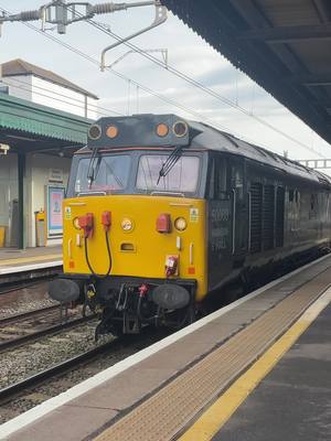 A post by @c.trains50021 on TikTok caption: 50008 thunderer at didcot