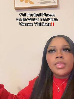 A post by @itsjustnyissa on TikTok caption: don’t need them kind in your corner at all ‼️ #realtalk #football #wag 