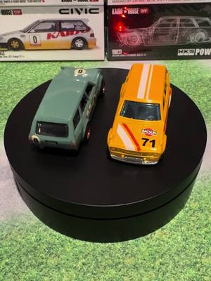 A post by @travelingmancollectibles on TikTok caption: #datsun #datsun510 #datsunbluebird #junimai #hotwheels #hotwheelscollections #hotwheelscollector #hotwheelsdaily #hotwheelscars #hotwheelscustom #hotwheelshunter #diecast #diecastcollectors #diecastcollection #carritos #coleccion #coleccionista #coleccionismo #hotwheelsmexico #autoworld #greenlight #m2machines #fypツ #fyp #fypage #fypシ゚viral #fyppppppppppppppppppppppp #travelingmancollectibles #travelingmandiecast #travelingmancollectible2 #collectible #johnnylightning #maisto #cartuned #samed #samedwheels #veteran #veteranowned #veteranownedbusiness #SmallBusiness 