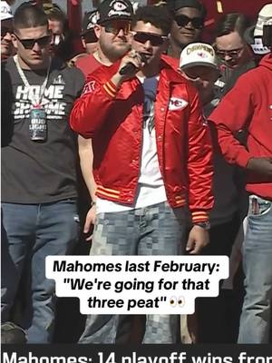 A post by @nfl on TikTok caption: one game away from glory 😤 #patrickmahomes #kansascity #chiefs #nfl #NFLPlayoffs