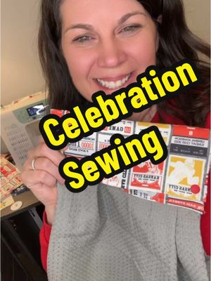 A post by @kourtneygovro141 on TikTok caption: Just a quick sewjng project we will have kits available this week!  So super duper excited - this is an easy kitchen towel sewing project. #sewingtipsandtricks #easysewing #kansascitychiefs 