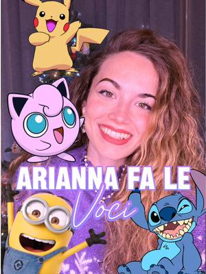 A post by @arianna_craviotto on TikTok caption: ✨Arianna fa le vociii✨ • • Repost del primo video dove imito le mie voci preferite ✨ oggi ho la febbre e non posso registrare ma fatemi sapere cosa ne pensate di questo video 😍 #disney #harrypotter #minions #voice #hermionegranger #trend #pokemon #fyp 