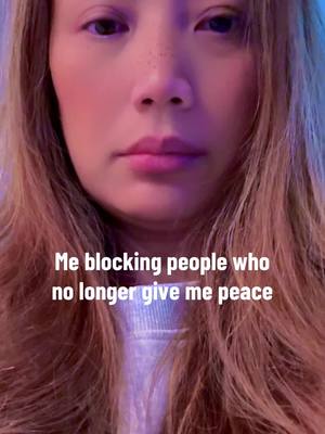 A post by @windy.__ on TikTok caption: Blocked #peace #peaceandlove 