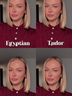 A post by @missesdarya on TikTok caption: So what would you say suits me? I feel like all of them besides Egyptian 🥰🙏🏼 #aifilter #tiktokgermany #daryastrelnikova #foryoupage 