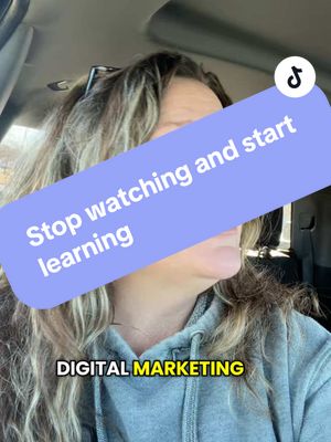 A post by @itsdonnalynn on TikTok caption: Stop watching enjoying me. I’m here to help you in digital marketing learning to make money online#10ksteps #LearnAndEarn ##creatorsearchinsights 