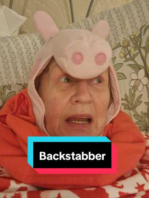 A post by @the_devonmaid on TikTok caption: #peppapig #suzy #backstabber #comedy #skit 