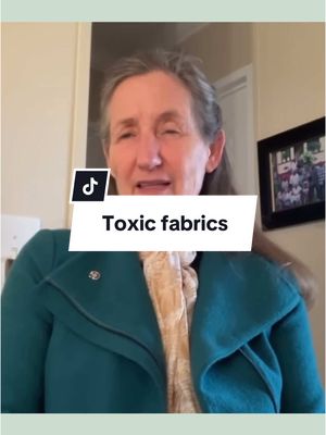 A post by @thehealthyyhabitat on TikTok caption: #health #fabrics #clothes #holistichealth #DidYouKnow #learning #hormones #wellness #healthyliving #toxic 