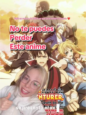 A post by @sandra.pinedv on TikTok caption: POR QUÉ NADIE ESTÁ HABLANDO DE ÉL? LITERAL LA JOYA ESCONDIDA #theossanadventurer #anime #sandrapinedv #tiktotaku #shonen #seinen #greenscreen 