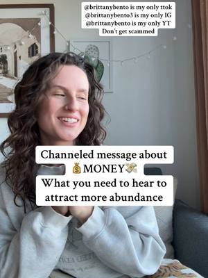 A post by @brittanybento on TikTok caption: Money wants to flow to you 💸