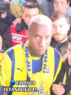 A post by @beinsportstr on TikTok caption: 🟡🔵 Anderson Talisca, Fenerbahçe için İstanbul'da! #beINSPORTS 