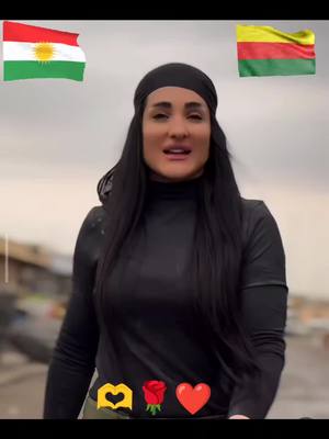 A post by @said.kader on TikTok caption: #💚☀️❤️🌿✌️ #💚❤️💛✌️ #🥰🌹❤️ #💚❤️💛✌️✌️✌️👏👏 #💚♥️💛🌹🌹 #🌹🌹🌹 #🌹🌹🌹 #🌹🌹✌️✌️ #Kurdistan #Rojava #kurdischemusik #🌹 