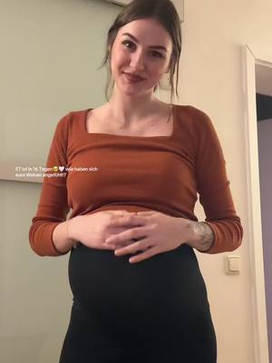 A post by @nadinelider on TikTok caption: hab so Angst💀🥲🤣 #38weekspregnant#boymom#germany#fypツ 