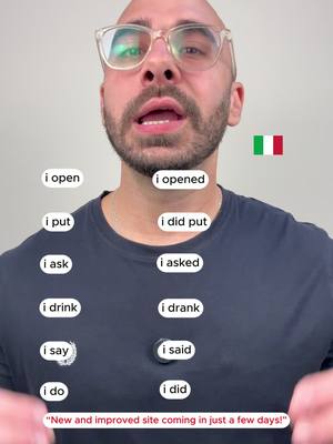 A post by @sempreitalianoo on TikTok caption: Learn Italian 🇮🇹 #learnitalian #learnitalianlanguage #italianlanguage #تعلم_الايطالية #تعلم_اللغة_الايطالية #اللغة_الايطالية #sempreitalianoo