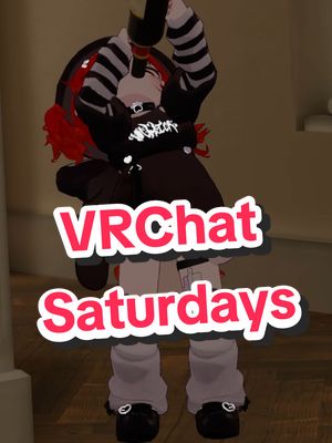 A post by @zakkievr on TikTok caption: There's only one thing to do... #vrchat #vrchatmemes #vrchatfunny #zakkievr #foryou #fyp #fypシ゚ 