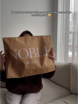 A post by @virginie.latour on TikTok caption: MERCI @NOBLE 🤎🤎🤎🤎