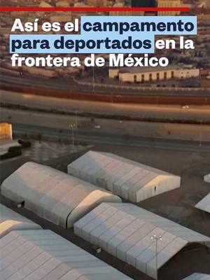 A post by @noticiastelemundo on TikTok caption: 🇲🇽 En Ciudad Juárez, las autoridades han comenzado a construir carpas de gran dimensión que servirán como refugio y centros de acogida para una posible afluencia de mexicanos deportados tras las promesas de Trump. Se espera que el proyecto esté listo en pocos días. Aquí recibirán alimentos, alojamiento temporal, atención médica y ayuda para obtener documentos de identidad, según un documento que detalla la iniciativa conocida como “México te abraza”. A esto se suma una flota de autobuses que transportará a los mexicanos desde estos centros hasta sus ciudades de origen. La mayoría proceden de zonas del centro y el sur del país castigadas por la violencia y la pobreza. Según un análisis del centro mexicano de estudios El Colegio de la Frontera Norte que se apoyó en datos del censo en Estados Unidos, cerca de cinco millones de mexicanos viven en ese país sin autorización.