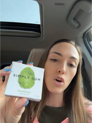 A post by @thesoberraver on TikTok caption: @Simply Gum is the better gum ✨✨✨ #simplygum 