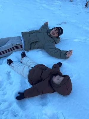 A post by @bradystauffer15 on TikTok caption: makes me feel like a kid again☃️❄️🌨️