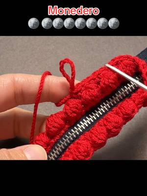 A post by @nanymanualidades10000000 on TikTok caption: Aprende a realizar un monedero tejido con gancho con este video #tejer #crochet #passtime 