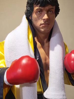 A post by @colecionatoy on TikTok caption: Rocky Balboa |  Sylvester Stallone #colecionatoy #boxing #rockybalboa #cinema #actionfigures 