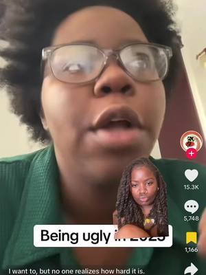 A post by @jaebabylacy on TikTok caption: Learning your beauty can be hard, but its a fun process! You are not unattractive, you just need to invest in yourself. #beauty #ugly #fypviral #blackgirltiktok #beautytips 