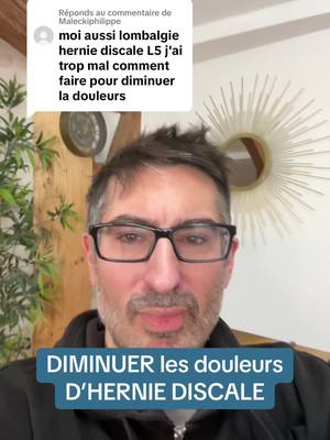 A post by @gillesbeaume on TikTok caption: Réponse à @Maleckiphilippe Des conseils adaptés pour les douleurs ciblées par Gilles Beaumé : participez à une session question-réponse dédiée aux abonnés. N’hésitez pas à laisser un commentaire avec votre question. Si elle peut bénéficier à tous, Gilles vous répondra directement ! #Lombalgie #DouleursPartagées #ConseilsSanté 