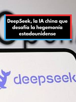 A post by @rtvenoticias on TikTok caption: 🔸 La irrupción de la china DeepSeek en la IA golpea a las bolsas: Nvidia pierde más de 592.000 millones de dólares DeepSeek, la última alternativa china para el desarrollo de la inteligencia artificial (IA), está liderando las listas de descargas gracias a una innovadora apuesta por el código abierto, bajos costes y eficiencia, una irrupción inesperada que podría desafiar la supremacía de los modelos estadounidenses. #DeepSeek #ChatGPT #InteligenciaArtificial #IA #China #Nvidia #EstadosUnidos #AI #noticiastiktok #news #noticias