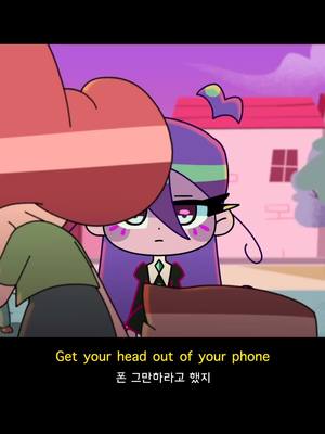 A post by @ghs_korea on TikTok caption: PHONE HEAD - EMOTIA EP01: PILOT #EMOTIA #GHS #Glee #PP #Nvee #Lila #animation #animatedseries #animationseries #koreananimations #GHSchannel #cartoon #originalcontent