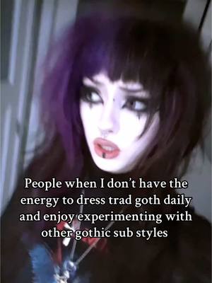 A post by @skeletslet on TikTok caption: Repost because it flopped so hard that I was emberassed also I love mallgoths guys sorry #goth #gothic #gothgirl #alternativegirl #gothicstyle 