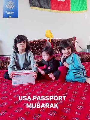 A post by @mazdigar51 on TikTok caption: USA PASSPORT MUBARAK