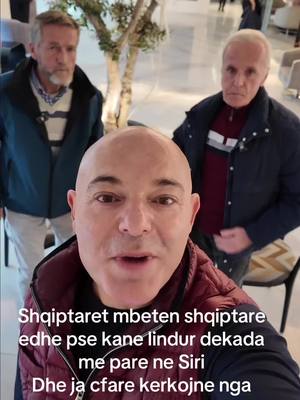 A post by @blendifevziubf on TikTok caption: Shqiptaret mbeten shqiptare edhe pse kane lindur dekada me pare ne Siri Dhe ja cfare kerkojne nga Shqiperia… #blendifevziu #siri #shqiptaretesirise 