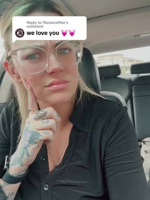 A post by @dmobbsxo on TikTok caption: Replying to @7brewcoffee mama I made it. #7brew #lgbtq #MentalHealth #youareloved @7brewcoffee 