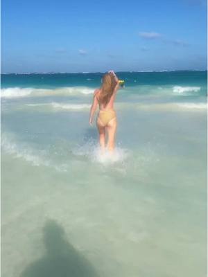 A post by @saraavara22 on TikTok caption: wow i’m really sunburnt #foryou #fyp #foryoupage #beach #swimsuit #bikini #tulum #beachvibes #summervibes #ocean #mexico 