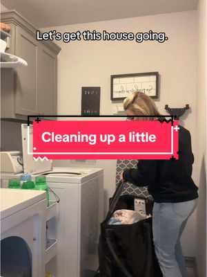 A post by @okiemomlife on TikTok caption: #cleaning #cleaningtiktok #momlife #sahm 