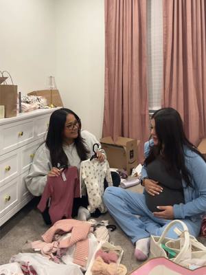 A post by @itzelcastanova on TikTok caption: Let’s not say that 👀  Few more weeks for baby girl🎀 #pregnant #pregnantlife #mom #3rdtrimester🤰🏼✨ #fy #fyp #pregancy #VoiceEffects @Valeria Rangel 