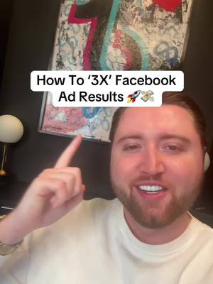 A post by @chase_chappell on TikTok caption: How to ‘3X’ Facebook Ad Results 🚀 #ecom #ecommerce #facebookads #marketing #digitalmarketing #growth #shopify 