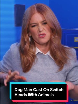 A post by @fandango on TikTok caption: Isla Fisher and Lil Rel Howery shared what animals they would want to trade head with for their new film, #DogManMovie 🐶 See their work come to life in theaters this Friday! Reserve your tickets at the link in bio. #movietok #filmtok #dogman #islafisher #lilrelhowery 