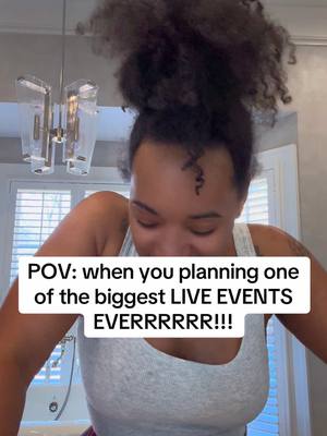 A post by @iamstormisteele on TikTok caption: Whew yall! I’m planning a million things all at once. I can’t wait until you all get the deets on our next  MEGA live!!! I’m overwhelmed in the best way possible even though my brain is like scrambled eggs. #bodyglaze #canvasbeautybrand #CapCut 