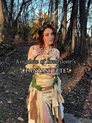 A post by @meganciafre on TikTok caption: I hope to see some of you at the Kingdom Celebration in April! :) @Kingdom of LoudStone #fantasyball #kingdomofloudstone #loveva #virginiaisforlovers 