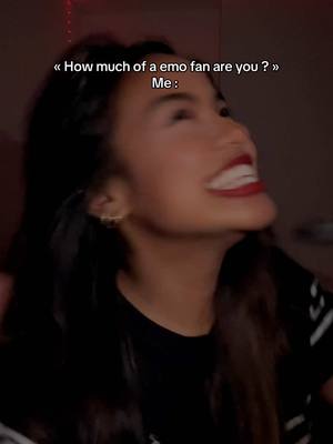 A post by @tinahrienafaire on TikTok caption: BRING EMO PHASE BACK RN !! 👹 #fyp #emosongs #pov 