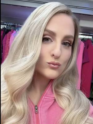 A post by @meghantrainor on TikTok caption: I’m on set with @e.l.f. Cosmetics in the DREAMIEST cloud skin I’ve ever seen ☁️✨All the products we used today are available on TikTok Shop! 🩷 #eyeslipsfaceclouds #cloudskin