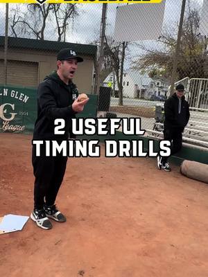 A post by @legends_baseball on TikTok caption: Try these 2 useful timing drills that are simple and effective for all ages! #baseball #legendsbaseball #travelball #baseballseason #MLB #training #coaching #teaching #learning #hitting