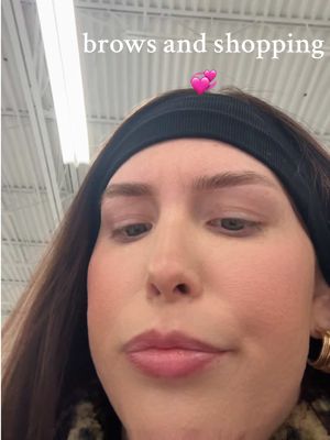 A post by @dominiques.romero on TikTok caption: new brows + shopping 🤎 @AfterHourBrows #eyebrows #wax #browsonfleek #shopping #oklahoma #shopwithme #burlington 