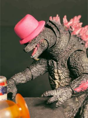 A post by @jason1132045 on TikTok caption: OG Godzilla evolve returns ,for now… ##godzilla#kong#optimusprime#toystory#godzillaactionfigures#actionfigures#comedy